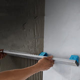 Maxbell Wall Tile Leveling Tool Hand Trowel High Precision Professional Notch Trowel 75cm