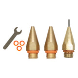 Maxbell Maxbell Nozzle for Hot Glue Tool Replaceable Accessories for 11mm Thread Power Tools 7pcs