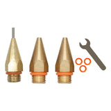 Maxbell Maxbell Nozzle for Hot Glue Tool Replaceable Accessories for 11mm Thread Power Tools 7pcs