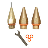 Maxbell Maxbell Nozzle for Hot Glue Tool Replaceable Accessories for 11mm Thread Power Tools 7pcs