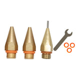 Maxbell Maxbell Nozzle for Hot Glue Tool Replaceable Accessories for 11mm Thread Power Tools 7pcs
