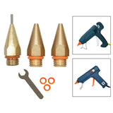 Maxbell Maxbell Nozzle for Hot Glue Tool Replaceable Accessories for 11mm Thread Power Tools 7pcs