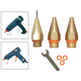 Maxbell Maxbell Nozzle for Hot Glue Tool Replaceable Accessories for 11mm Thread Power Tools 7pcs