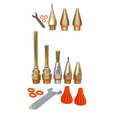 Maxbell Maxbell Nozzle for Hot Glue Tool Replaceable Accessories for 11mm Thread Power Tools 7pcs