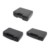 Maxbell Plastic Tool Storage Box with Handle Hard Carrying Case for Travel Transport 26.5x21x8cm