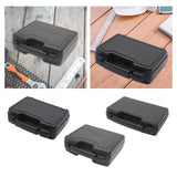 Maxbell Plastic Tool Storage Box with Handle Hard Carrying Case for Travel Transport 26.5x21x8cm