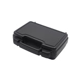 Maxbell Plastic Tool Storage Box with Handle Hard Carrying Case for Travel Transport 26.5x21x8cm