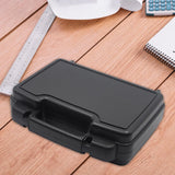 Maxbell Plastic Tool Storage Box with Handle Hard Carrying Case for Travel Transport 26.5x21x8cm