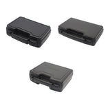 Maxbell Plastic Tool Storage Box with Handle Hard Carrying Case for Travel Transport 26.5x21x8cm