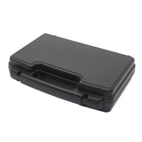 Maxbell Plastic Tool Storage Box with Handle Hard Carrying Case for Travel Transport 35.5x26.5x9cm