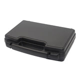 Maxbell Plastic Tool Storage Box with Handle Hard Carrying Case for Travel Transport 35.5x26.5x9cm
