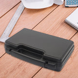 Maxbell Plastic Tool Storage Box with Handle Hard Carrying Case for Travel Transport 35.5x26.5x9cm