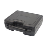 Maxbell Plastic Tool Storage Box with Handle Hard Carrying Case for Travel Transport 31.5x29x11cm