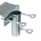 Maxbell Patio Sunshade Umbrella Stand Clip for Beach Courtyard Sturdy Easily Install Black Hook