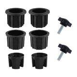 Maxbell Umbrella Base Stand Hole Rings Plug Cover Detachable Fixing for Outdoor Patio 8Pcs