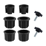 Maxbell Umbrella Base Stand Hole Rings Plug Cover Detachable Fixing for Outdoor Patio 8Pcs