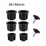 Maxbell Umbrella Base Stand Hole Rings Plug Cover Detachable Fixing for Outdoor Patio 8Pcs
