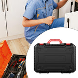 Maxbell Portable Tool Box Storage Case Versatile for Outdoor Accessories Lightweight 428x303x131mm