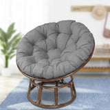 Maxbell 2xPapasan Chair Cushion Egg Chair Cushion Round 15.7inch for Family Rooms
