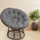 Maxbell 2xPapasan Chair Cushion Egg Chair Cushion Round 15.7inch for Family Rooms