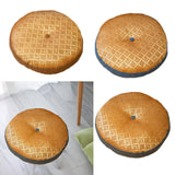 Maxbell Maxbell Round Floor Cushion Sitting Decorative Window Cushion for Beds, Sofas brown