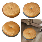 Maxbell Maxbell Round Floor Cushion Sitting Decorative Window Cushion for Beds, Sofas brown