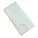 Maxbell Maxbell 20Pcs Flower Wrapping Paper Waterproof Simple for Wedding Gift Box Valentine Blue