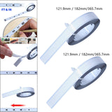 Maxbell Maxbell Self Adhesive Measuring Tape Accurate Imperial Scale Workbench Ruler for Saw 4FT Left to Right