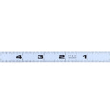 Maxbell Maxbell Self Adhesive Measuring Tape Accurate Imperial Scale Workbench Ruler for Saw 12FT Right to Left
