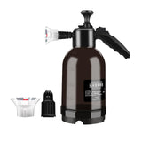Maxbell Car Wash Foam Sprayer Portable 2L Water Sprayer for Home Garden Watering Pet black gray