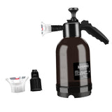 Maxbell Car Wash Foam Sprayer Portable 2L Water Sprayer for Home Garden Watering Pet black gray