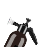 Maxbell Car Wash Foam Sprayer Portable 2L Water Sprayer for Home Garden Watering Pet black gray