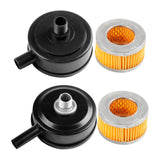 Maxbell Air Compressor Tool Tool Canister Filter Air Compressor Intake Filter PP Shell
