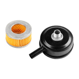 Maxbell Air Compressor Tool Tool Canister Filter Air Compressor Intake Filter Metal Shell