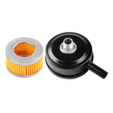 Maxbell Air Compressor Tool Tool Canister Filter Air Compressor Intake Filter Metal Shell