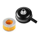 Maxbell Air Compressor Tool Tool Canister Filter Air Compressor Intake Filter Metal Shell