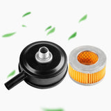 Maxbell Air Compressor Tool Tool Canister Filter Air Compressor Intake Filter Metal Shell