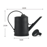 Maxbell Maxbell Watering Can Decorative Gardening Tool for Indoor Plants Pots Outdoor Plants Black