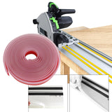 Maxbell 2xReplacement Strip Track Saw Guide Rail for Woodworking Circular Saw Supplies
