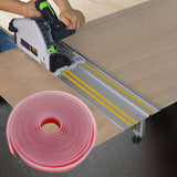 Maxbell 2xReplacement Strip Track Saw Guide Rail for Woodworking Circular Saw Supplies