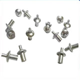 Maxbell 50Pcs Tapping Expansion Screws Sturdy Fixing Nails for Concrete Wood Window 5x7mm