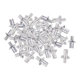 Maxbell 50Pcs Tapping Expansion Screws Sturdy Fixing Nails for Concrete Wood Window 5x7mm