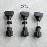 Maxbell Maxbell 2 Pieces Wooden Router Base Gear Screw Stable for Woodworking Cabinet Closet