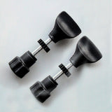 Maxbell Maxbell 2 Pieces Wooden Router Base Gear Screw Stable for Woodworking Cabinet Closet