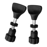 Maxbell Maxbell 2 Pieces Wooden Router Base Gear Screw Stable for Woodworking Cabinet Closet