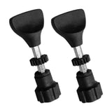 Maxbell Maxbell 2 Pieces Wooden Router Base Gear Screw Stable for Woodworking Cabinet Closet