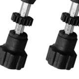 Maxbell Maxbell 2 Pieces Wooden Router Base Gear Screw Stable for Woodworking Cabinet Closet