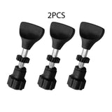 Maxbell Maxbell 2 Pieces Wooden Router Base Gear Screw Stable for Woodworking Cabinet Closet
