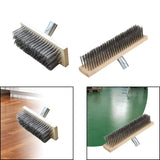 Maxbell Maxbell Wire Brush Heavy Duty Tough Scrubber Brush for Cleaning Tile Surfaces Cement 25cm