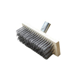 Maxbell Maxbell Wire Brush Heavy Duty Tough Scrubber Brush for Cleaning Tile Surfaces Cement 25cm
